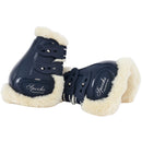 SPOOKS FESSELGAMASCHEN TEDDY MARINEBLAU