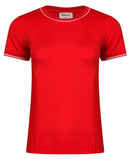 WILSON TEAM SEAMLESS TEE RED WOMAN