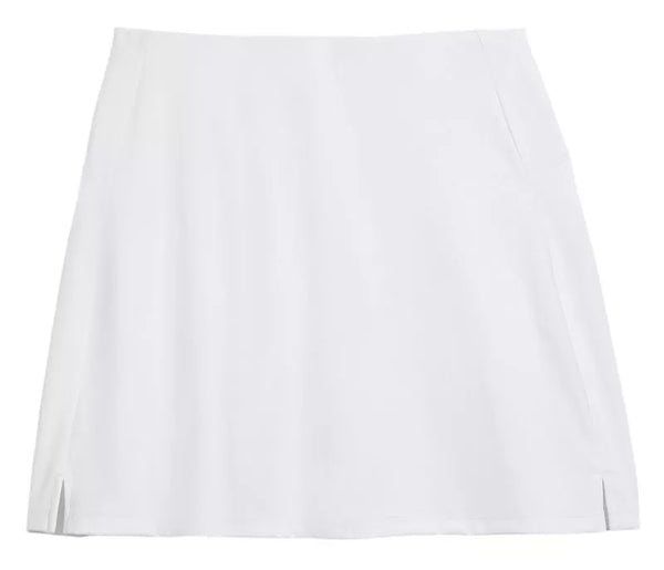 WILSON TEAM FLAT FRONT SKIRT WHITE WOMAN