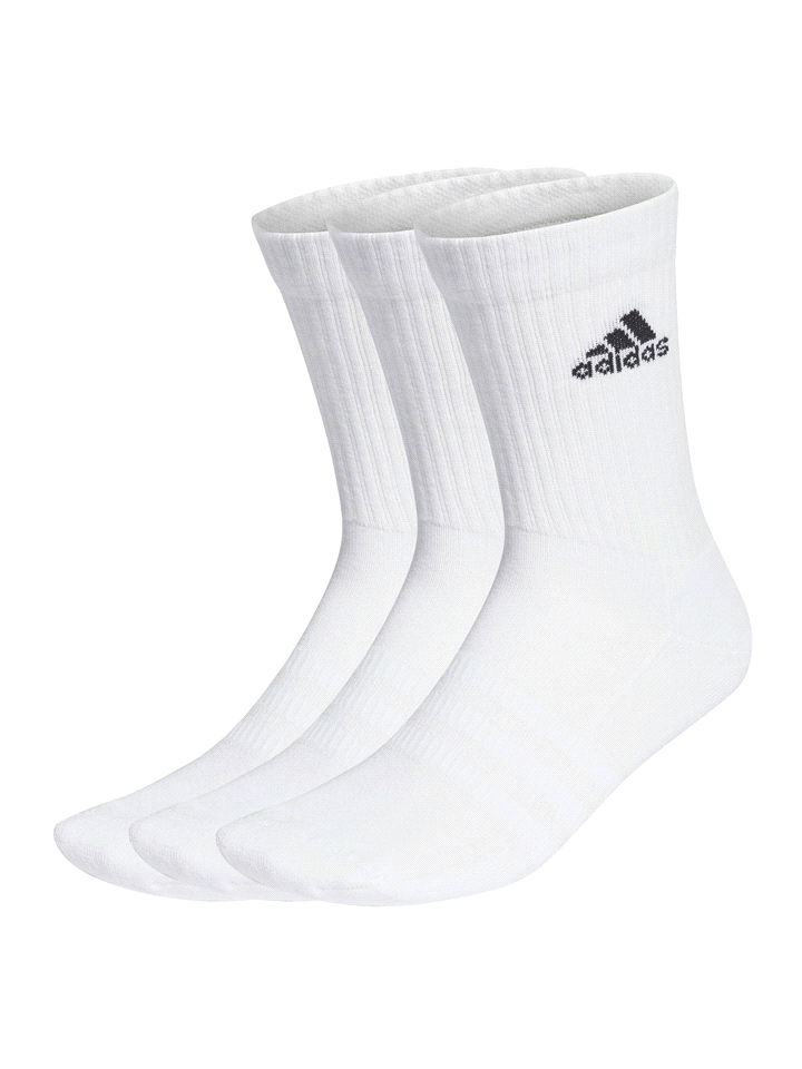 ADIDAS CUSHIONED SOCKS WHITE (3X)