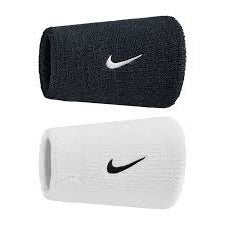 NIKE JUMBO-ARMBÄNDER WEISS SCHWARZ (2X)