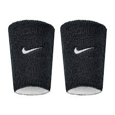 NIKE JUMBO ARMBANDDARBE WENDBAR SCHWARZ WEISS (2X)