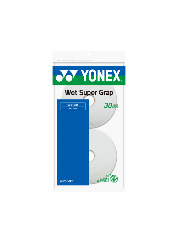 YONEX WET SUPER GRAP WHITE (30X)
