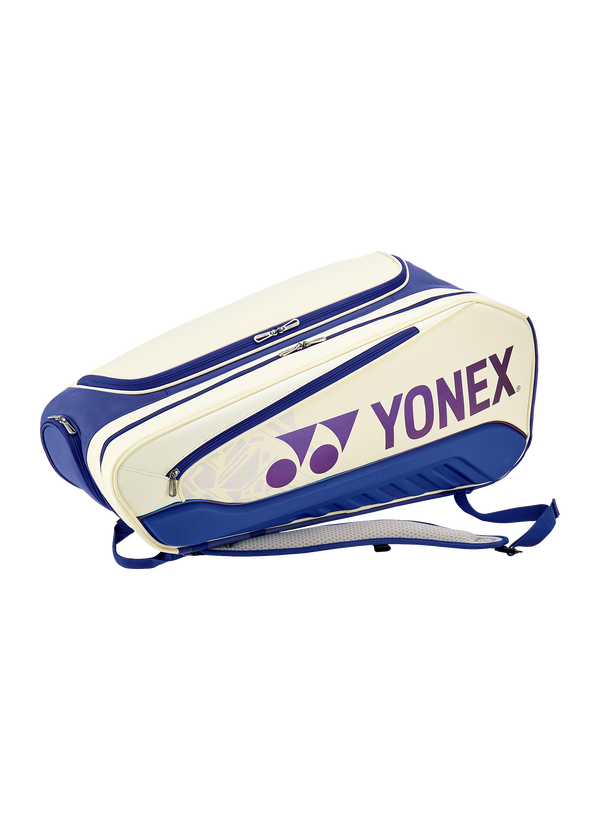YONEX EXPERT RACQUET BAG 6R WHITE/DEEP BLUE