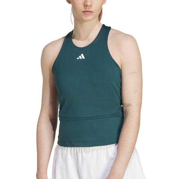 ADIDAS CLIMACOOL LOGO TANK AURORA IVY WOMAN