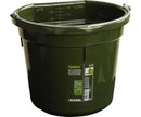 KERBL FLATBACK FEED AND WATER BUCKET GREEN 20L