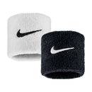 NIKE-ARMBÄNDER WEISS/SCHWARZ (2X)