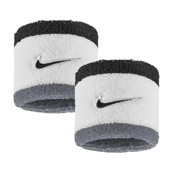 NIKE-ARMBÄNDER WEISS/GRAU (2X)