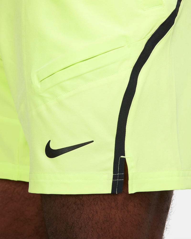 NIKE COURT ADVANTAGE DRI-FIT TENNIS SHORTS LEMON TWISTMAN