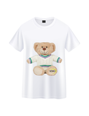 YOYO-TENNIS T-SHIRT LITTLE BEAR WHITE UNISEX