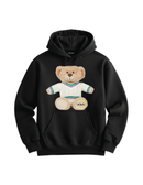 YOYO-TENNIS HOODIE LITTLE BEAR BLACK UNISEX