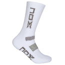 NOX CREW PERFORMANCE-SOCKEN WEISS/GRAU (1X)