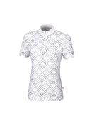 PIKEUR KAMILLA TRAINING SHIRT WHITE PRINT WOMAN