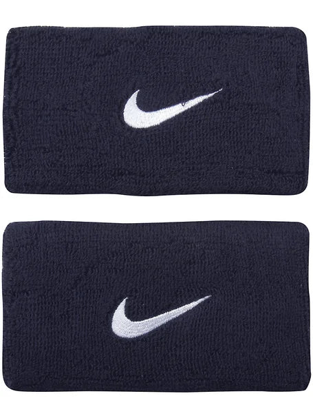 NIKE JUMBO WRISTBANDS NAVY (2X)