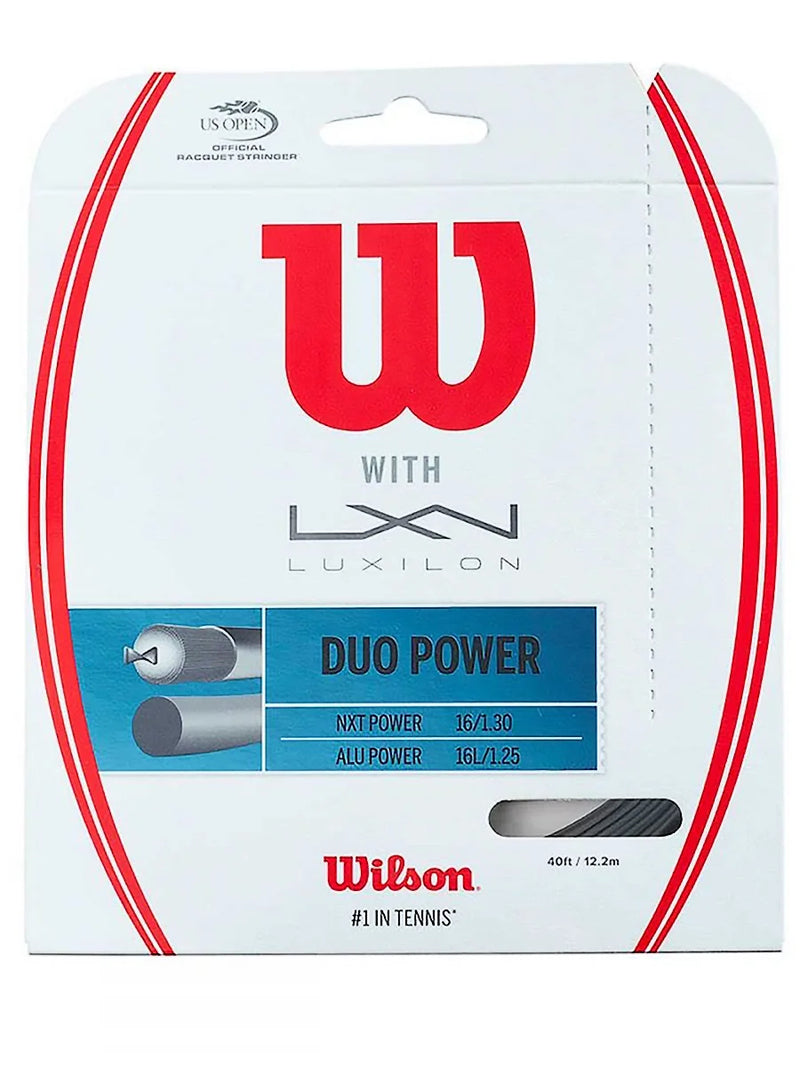 WILSON WITH LUXILON DUO POWER (NXT POWER 1.30/ALU POWER 1.25) 12 m