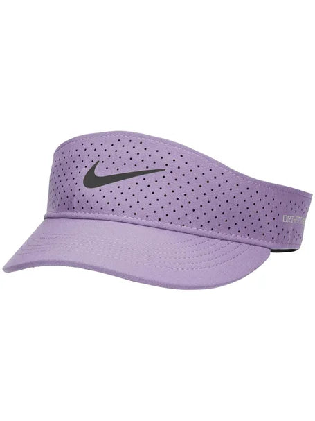 NIKE DRI-FIT ADV ACE TENNIS VISOR HYDRANGEAS