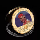 RAFAEL NADAL GOLDENE GEDENKMÜNZEN-BOX-SET