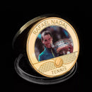 RAFAEL NADAL GOLDENE GEDENKMÜNZEN-BOX-SET