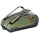 TECNIFIBRE TOUR ENDURANCE KHAKI TASCHE 12R GRÜN/SCHWARZ