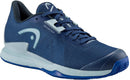 HEAD SPRINT PRO 3.5 CLAY DARK BLUE/LIGHT BLUE WOMAN