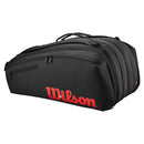 WILSON CLASH V3 15R RACQUET BAG BLACK/INFRARED