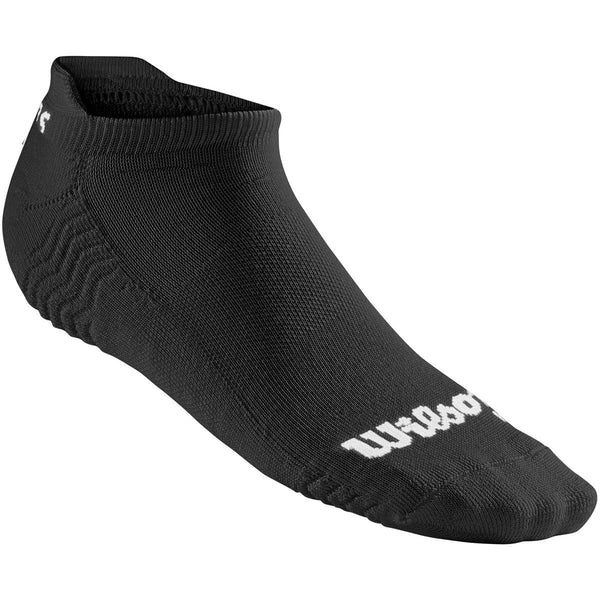 WILSON NO SHOW SOCKS BLACK (3X)