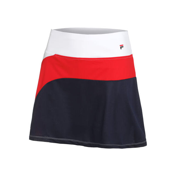 FILA SKORT MICHI WHITE/RED GIRL