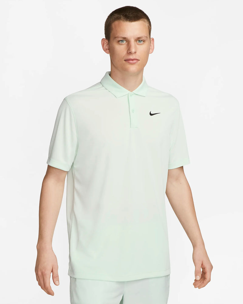 NIKE COURT VICTORY POLO TENNIS BARELY GREEN MAN