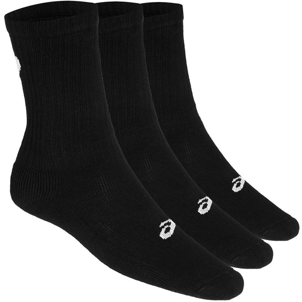 ASICS CREW SOCKS BLACK (3X)