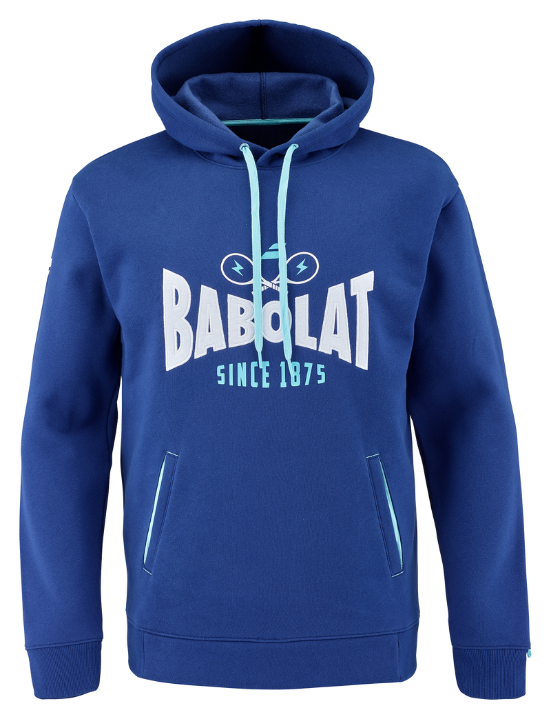 BABOLAT EXERCISE SWEAT HOODY BLUE MAN