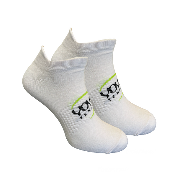 YOYO-TENNIS NO SHOW SOCKS WHITE (1X)