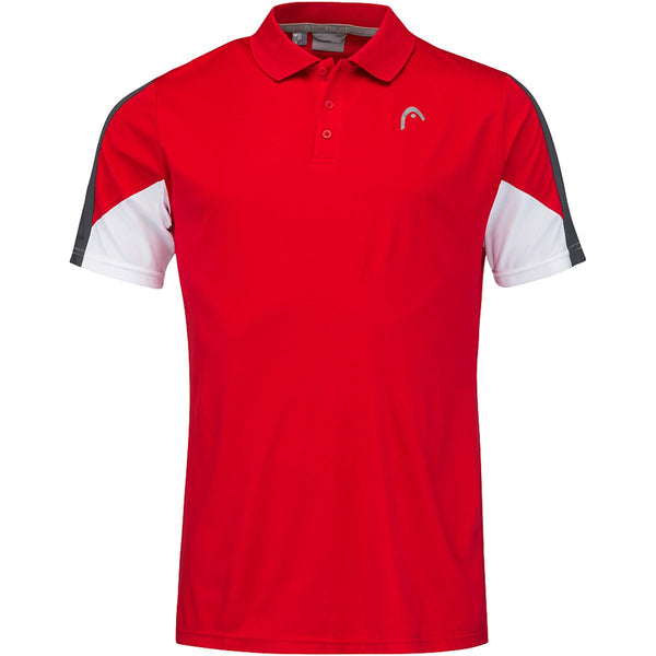 HEAD CLUB 22 TECH POLO RED MAN