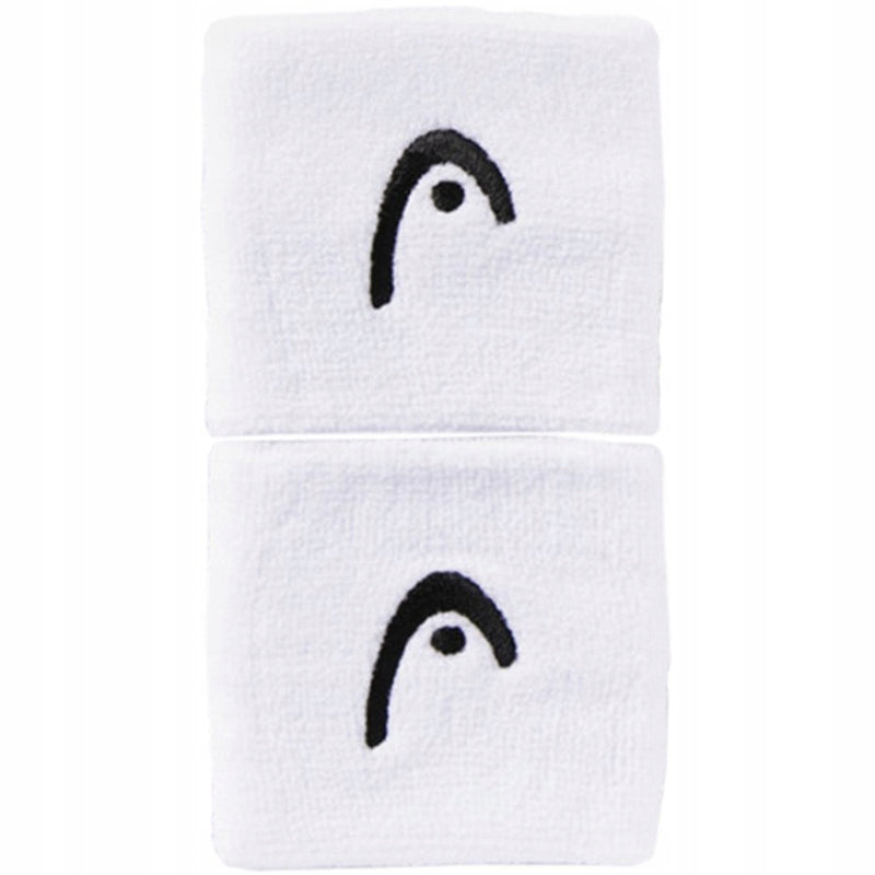 HEAD WRISTBAND WHITE (2X)