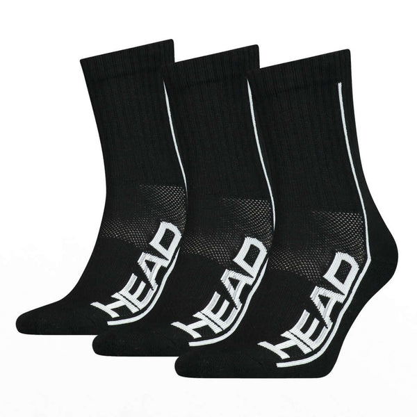 HEAD PERFORMANCE SOCKS BLACK (3X)