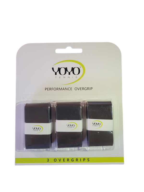 YOYO-TENNIS 3X OVERGRIP BLACK