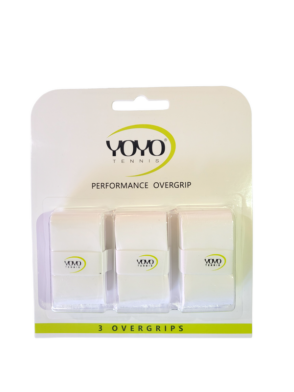 YOYO-TENNIS 3X OVERGRIP WHITE