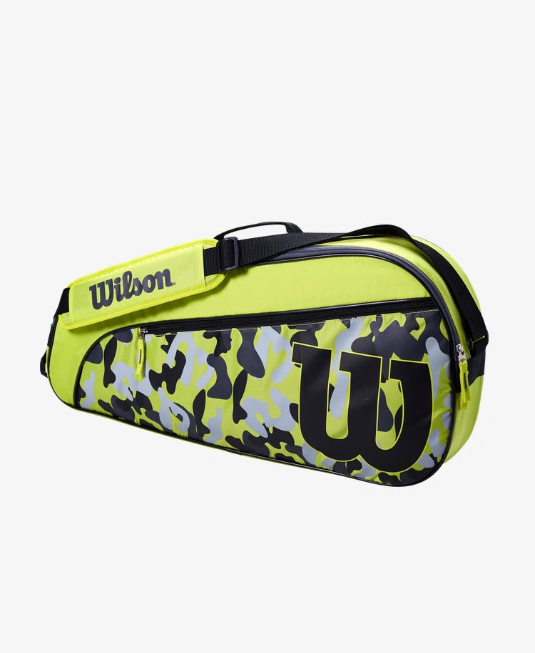 WILSON JUNIOR RACKETBAG GREY/BLACK