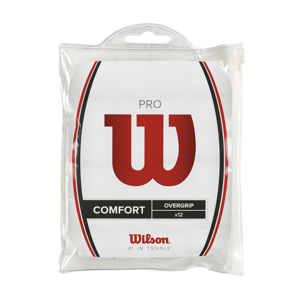 WILSON PRO OVERGRIP WHITE (12X)