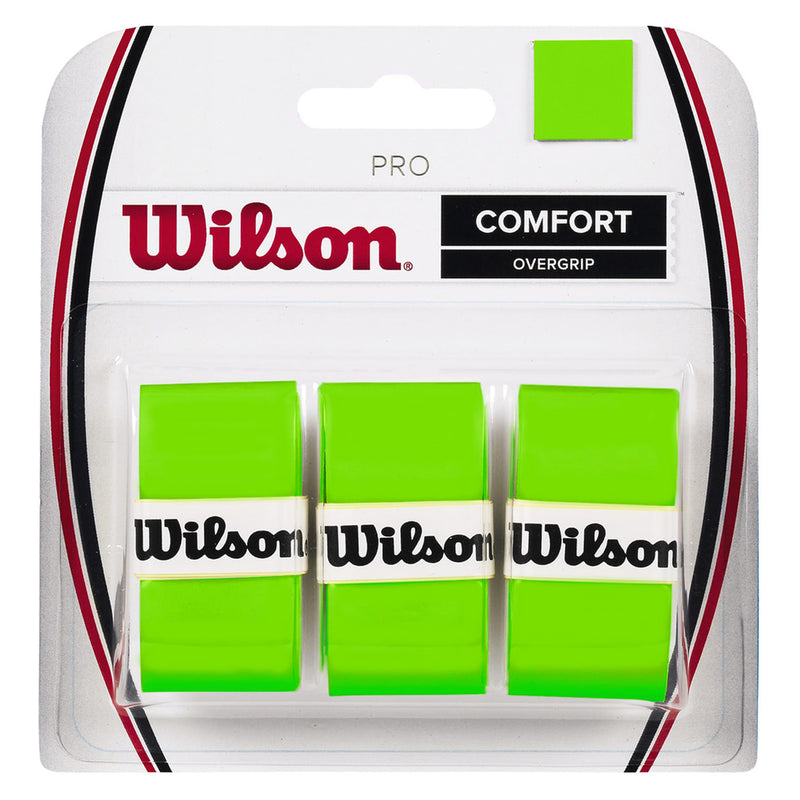 WILSON PRO OVERGRIP GREEN (3X)