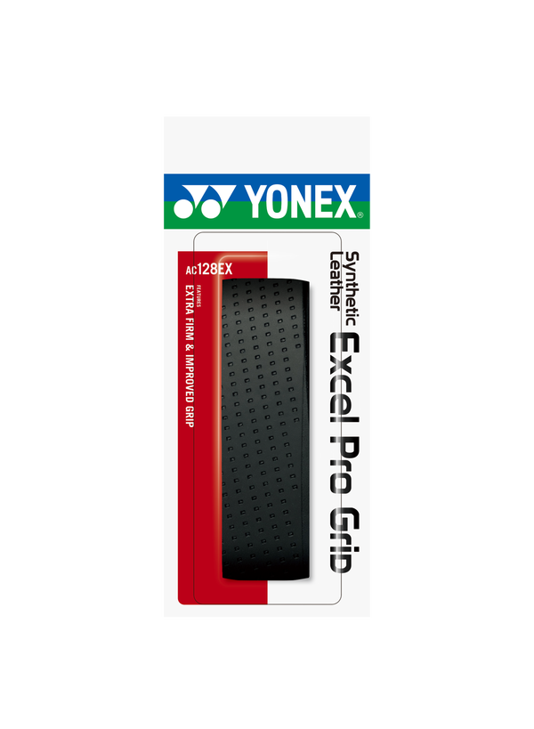 YONEX SYNTHETIC LEATHER EXCEL PRO GRIP BLACK