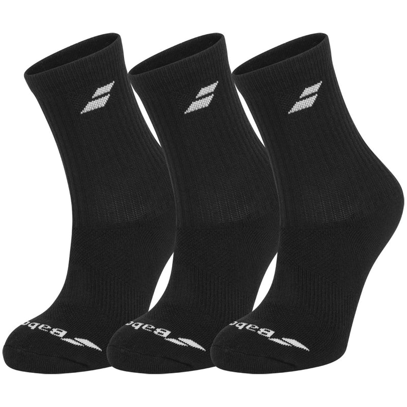 BABOLAT TEAM SOCKS BLACK (3X)