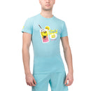 BABOLAT T-SHIRT EXERCISE ANGEL BLUE MAN