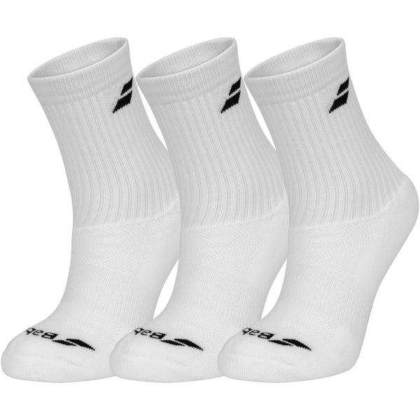 BABOLAT TEAM SOCKS WHITE (3X)