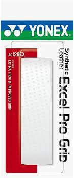 YONEX SYNTHETIC LEATHER EXCEL PRO GRIP WHITE