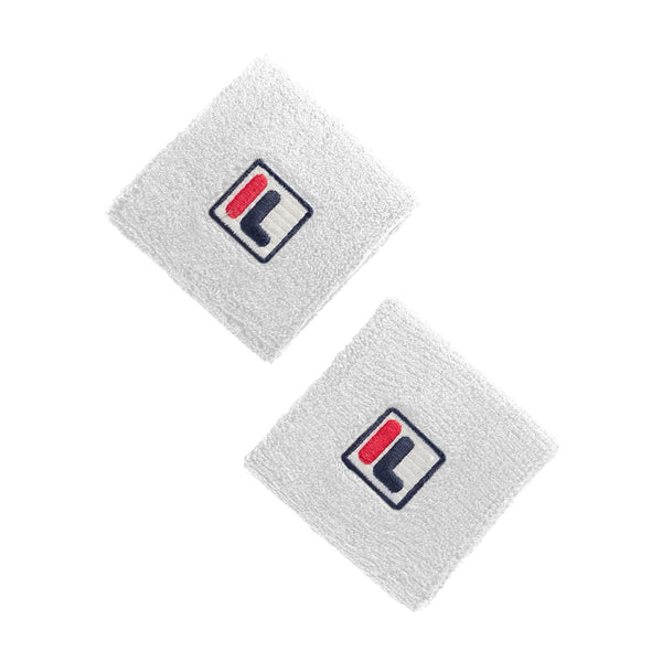 FILA WRISTBAND WHITE (2X)