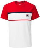 FILA T-SHIRT STEVE WHITE/RED MAN