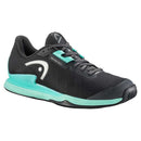 HEAD SPRINT PRO 3.5 BLACK/TEAL CLAY MAN
