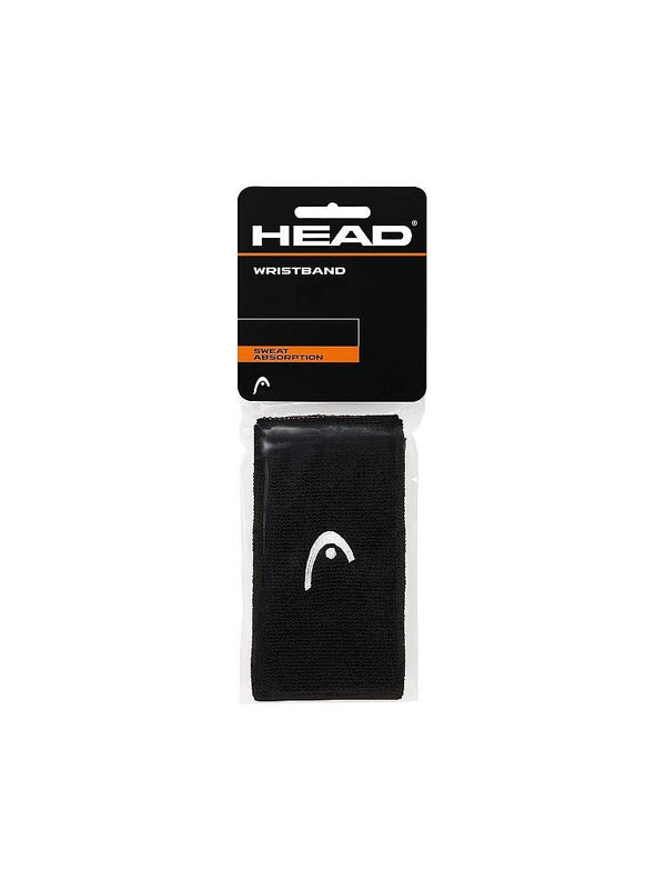 HEAD JUMBO WRISTBAND BLACK (2X)