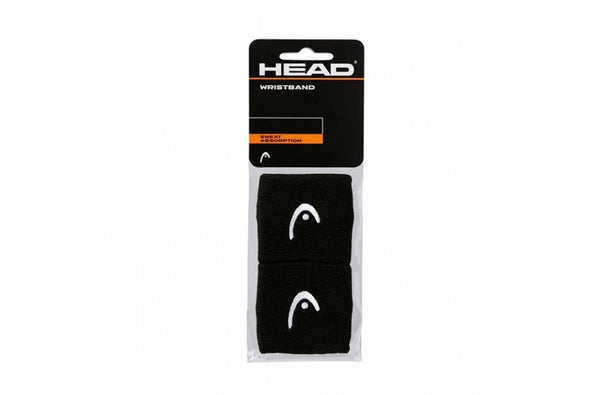 HEAD WRISTBAND BLACK (2X)