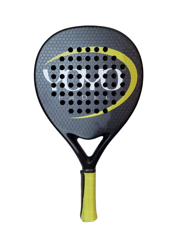 YOYO-PADEL RACQUET CARBON 12K 3D + SANDPAPER SURFACE